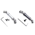 thumbnail image 2 of 2 Pcs Metal Rear Center Drive Shaft CVD Transmission Shaft for 1:12 12428 12423 RC Car, Silver & Titanium, 2 of 7