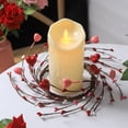 thumbnail image 3 of Decoración de la Pieza Del Centro de la Mesa de Comedor, Corazón Rojo Y Rosa Mini Corona 32cm para el Portavelas O la Pared Colgante, Decoración de la Mesa de Fiesta, 3 of 6