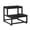Black, variant on Step Stools, Heavy Duty Metal & Sturdy Step Stool Helper, 2 Step Stool, Supports Up to 500lb, Foot Stool for High Bed Kitchen Bathroom