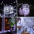 thumbnail image 3 of Luces de Cadena BOSSERN Paquete de 6, 6 m, 60 LED Luz Blanca Fría con Temporizador, 3 of 8