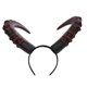 thumbnail image 1 of AUGUSTUS Diadema De Cuernos De Demonio De Halloween , Cosplay Cuerno De Buey Diablo , Novedad Pu Etapa De Rendimiento Props Headwear Masquerade Party, 1 of 4