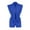 Blue, variant on Women Shorts Sets Outfits Casual Irregular Hem V Neck Sleeveless Fitted Solid Vest Top Shorts Suit Womens Summer Outfits Blue L