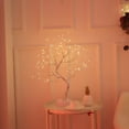 thumbnail image 2 of Lámpara de mesa 36LED 3D, luz de noche de árbol de fuego de Navidad de alambre de cobre para decoración de niños de interior luz de hadas Adepaton LL-0914, 2 of 6