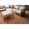 thumbnail image 5 of Linon Home Décor Innovations Area Rug Collection, Rust and Tan, 9.5' x 6.5', 5 of 6