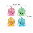 thumbnail image 3 of Flame Squishies, Squishies Flame, Fidget Toys Adults & Teens, Easter Basket Stuffers, Glitter Sensory Stress Ball Squeeze Toys for Stress Relief, Random Color 1Pack, 3 of 7