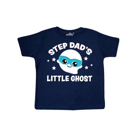 

Inktastic Cute Step Dad s Little Ghost with Stars Gift Toddler Boy or Toddler Girl T-Shirt