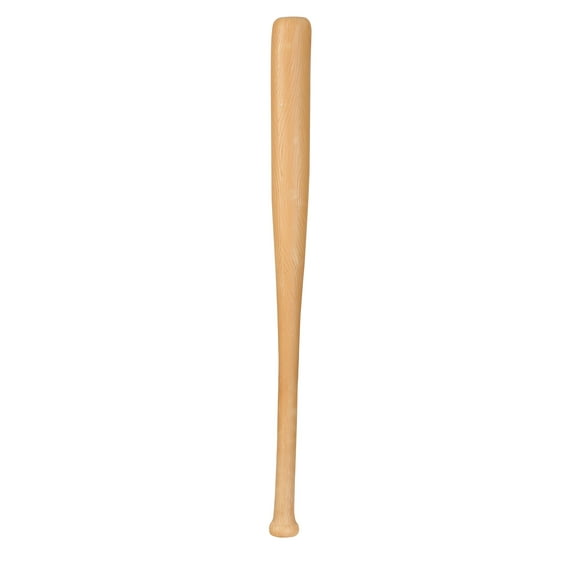 Child Plastic Baseball Bat Wood Look