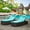 Blue Cushion, variant on Set of 3 Rattan Chaise Lounge Chairs with Side Table, Outdoor Reclining Chairs Set W/Adjustable Backrest and Removable Cushions, Chaise Lounge Furniture Set for Poolside Beach Garden Patio