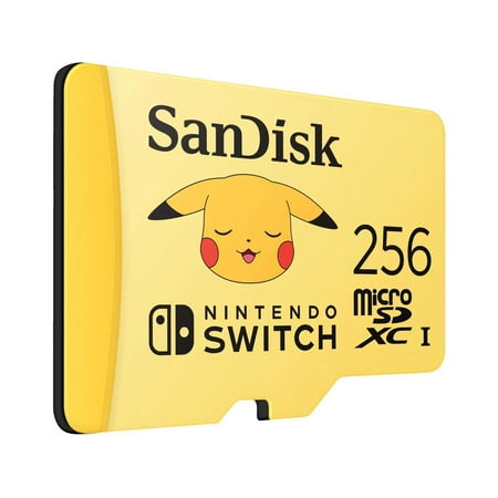 SanDisk - 256GB microSDXC UHS-I for Nintendo Switch Pokémon