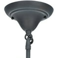 thumbnail image 5 of SUPERHUNTER Rustic Iron Mini Pendant Light with Frosted White Glass Shade, 5 of 5