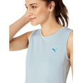 thumbnail image 3 of Puma Sleeveless Tech Caribbean Sea Shirt Women L, 3 of 3