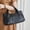 Black, variant on Genuine Leather Shoulder Bags Purses and Handbags for Women Satchel Designer Cross Body Hobo Medium Size Tote