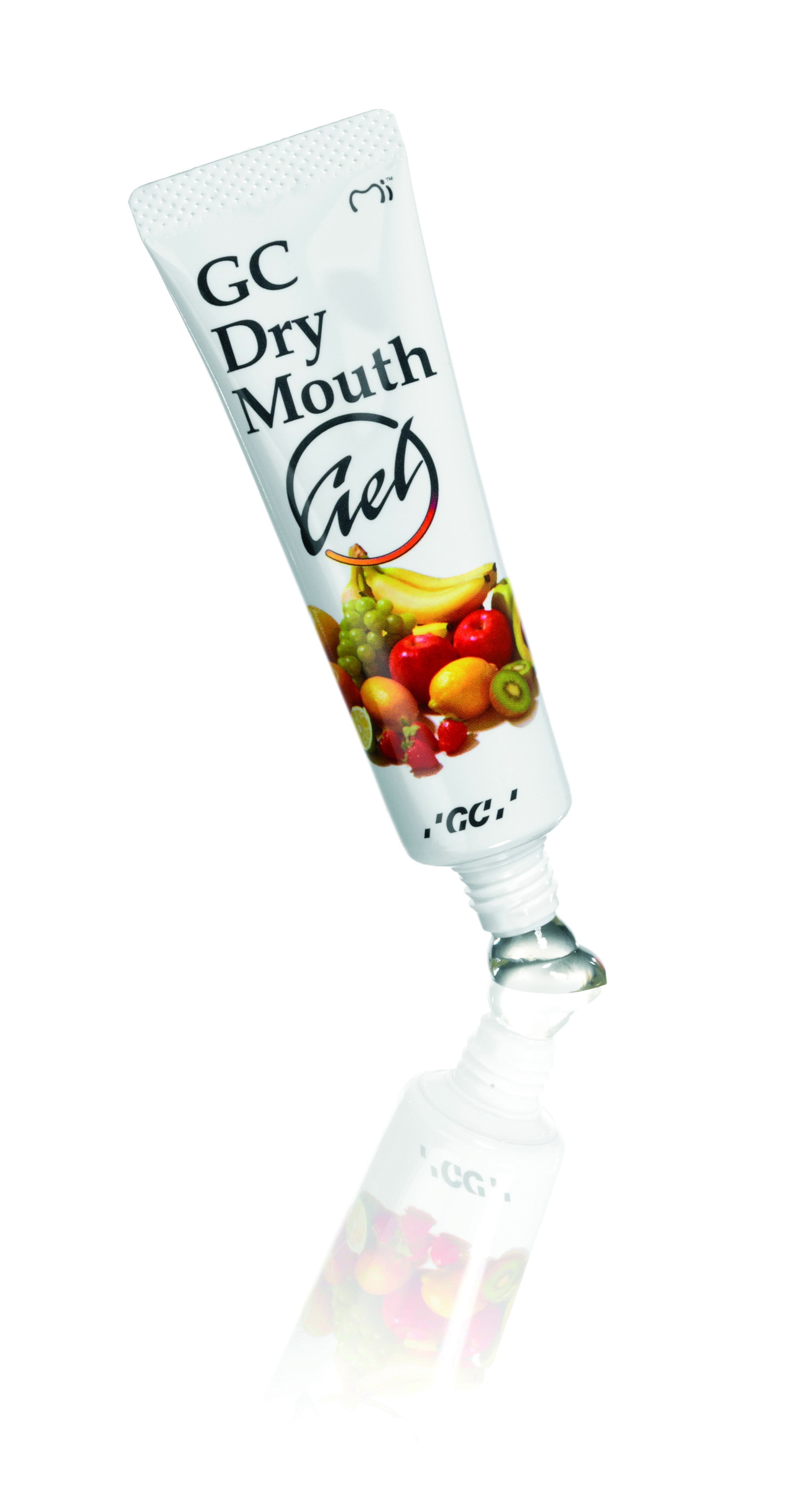 GC Dry Mouth Gel Case of 10 40g Tubes Assorted Flavors