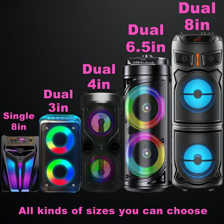 FANRUINA] Portable Wireless Speaker - Dual 3