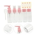 thumbnail image 4 of ELAYARD 7Pcs Plastic Refillable Travel Bottles Leakproof Toiletry Containers for Shampoo Lotion, 4 of 8