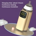 thumbnail image 3 of Calentador De Biberones Portátil, Calentador De Leche De Viaje De Calentamiento Rápido Con Control De Temperatura, Pantalla Digital, Termostato De 48 Horas, Funciona Con Batería, 3 of 7