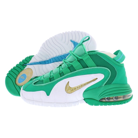 Nike Air Max Penny BG GS Boys Shoes Size 7, Color: Stadium Green/Metallic Gold