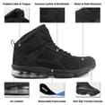 thumbnail image 2 of Jacata Non Slip Work Shoes for Men Water Resistant Leather Hiking Boots Air Cushion (Size 8), 2 of 6