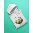 thumbnail image 3 of Brooklyn Bridge Urban Design Hoodie Men -Image by Shutterstock, Male Large, 3 of 4
