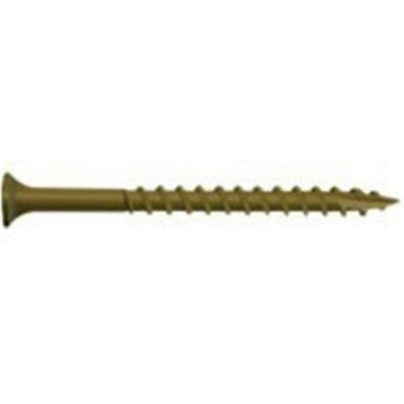 National Nail 356170 Deck Screw 3 In. x 9 Tan Bugle Head
