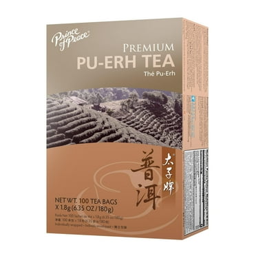 Tea Premium Pu-Erh Tea, 100 Teabags