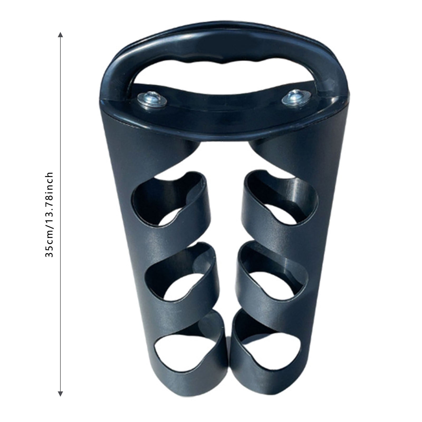 Rotatable and Foldable Dumbbell Storage Rack with Six Holes for Home Gym Vertical Rack and Adjustable Dumbbells for Organized Strength Training