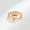 rose golden, variant on Unisex Anti Anxiety Rings Silver Adjustable Anxiety Relief Spinning Fidget Ring~-rose golden