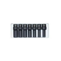 Sunex Tools 7 Pieces 3/8in. Drive Swivel Deep Impact Socket Set