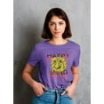thumbnail image 2 of Happy Mind Splashed Ink Shaped T-Shirt Women -Image by Shutterstock, Female Small, 2 of 4
