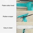 thumbnail image 4 of Escobilla de goma para ventana de microfibra con pulverizador 4 en 1, limpiaparabrisas con botella pulverizadora de agua para ducha interior y exterior, vidrio e incluso para su coche, 4 of 5