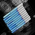 thumbnail image 2 of Oubit Milling Cutter,ZDZCYS12DL 10Pcs 3.175mm Handle Double Flute Milling Cutter Milling Tool Performance Driven, 2 of 9
