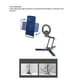 thumbnail image 4 of Soporte De Escritorio Para Teléfono Inteligente, Pivote Giratorio De 360 ​​​​grados, aleación De Aluminio, Trípode Para Teléfono De Escritorio, Puerto De Tornillo 3/8, Altura, 4 of 7