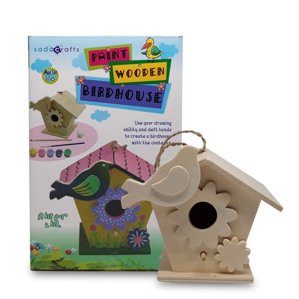 Paint Your Own Birdhouse