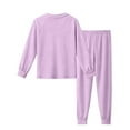 thumbnail image 3 of Girls Casual 2 Pieces Lounge Sets Long Sleeve Shirts Loose Straight Leg Pants Kids Comfy Soft Spring Fall Outfits 5-16 Years, 3 of 5