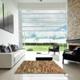thumbnail image 6 of Ahgly Company Indoor Rectangle Abstract Caramel Brown Abstract Area Rugs, 2' x 4', 6 of 6