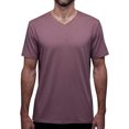 thumbnail image 1 of Playera Cuello V Para Hombre De Algodón Pima y Tela Spandex Unbranded Co  V Neck RoseWood S, 1 of 5