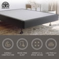 thumbnail image 4 of Hercules 8" High Profile Instant Foundation Box Spring Replacement, Full, 4 of 12