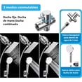 thumbnail image 4 of Regadera para Baño con Filtro, 10" Cabeza de Ducha Antióxido con Shower Head de Mano, 20 Capas de Filtrado, Regadera Cuadrada de Alta Presion, con 2 Cartuchos Filtrantes y Todos Los, 4 of 8