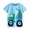 Sky Blue, variant on EnJoCho Kids Party Tops Toddler Boys' Short Sleeve Tees Cotton Casual Big Car Graphic Crewneck Summer Top Clothes T Shirts Child Boy Girl Trendy Tops For Summer Spring 3-4 Years