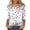 aa-Multicolor, variant on Womens 3/4 Sleeve Tops Cotton Stars Stripes Basic Tshirt Plus Size 250th American Flag Print Summer Celebration Shirts Multicolor XXL