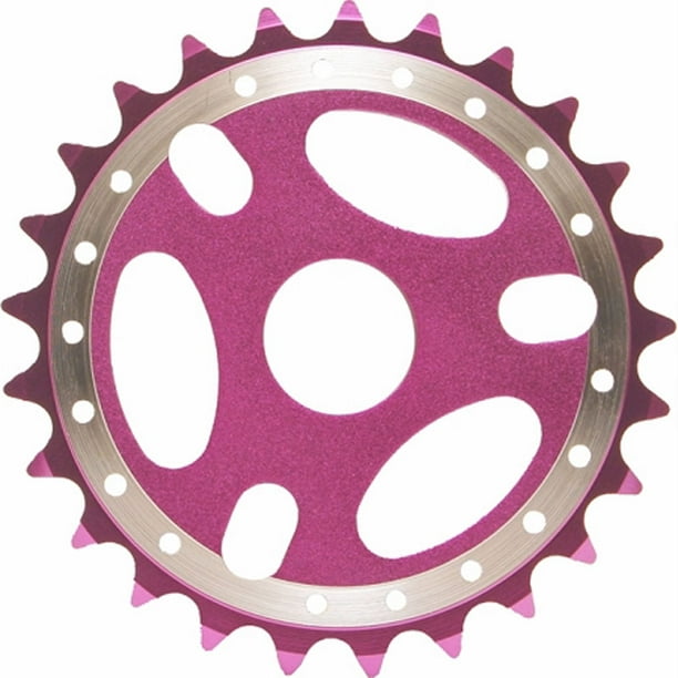 Purple Bicycle 25 T Sprockets Replacement Part Bmx Bike 23.8 Mm Metric
