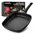 thumbnail image 1 of Sartén Grill de Aluminio con Revestimiento Antiadherente,100% Libre de PFOA Cookify (Color Negro, 28 cm), 1 of 7