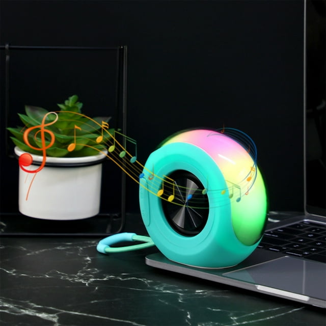 Binmer RGB Colorful High Battery Low Latency Bluetooth Multifunctional Wide Area Sound Effect 5.3 Bluetooth Speaker