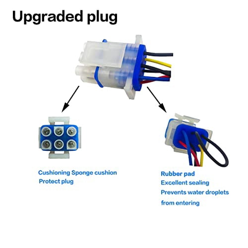 Upgraded WR60X26866 Refrigerator Evaporator Fan Motor(OEM) for GE, ompatible with GE Refrigrator, Replace WR60X26033, WR60X10341, WR60X10356, WR60X10357, WR60X24303, etc - 15 Years Warranty