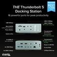 thumbnail image 2 of Thunderbolt 5 Dual HDMI Docking Station with HDMI 2.1 and 140W Charging, 2 of 8