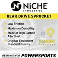 thumbnail image 6 of Niche 520 42T Rear Drive Sprocket for Honda CBR900RR Motorcycle 519-CDS2438P, 6 of 6
