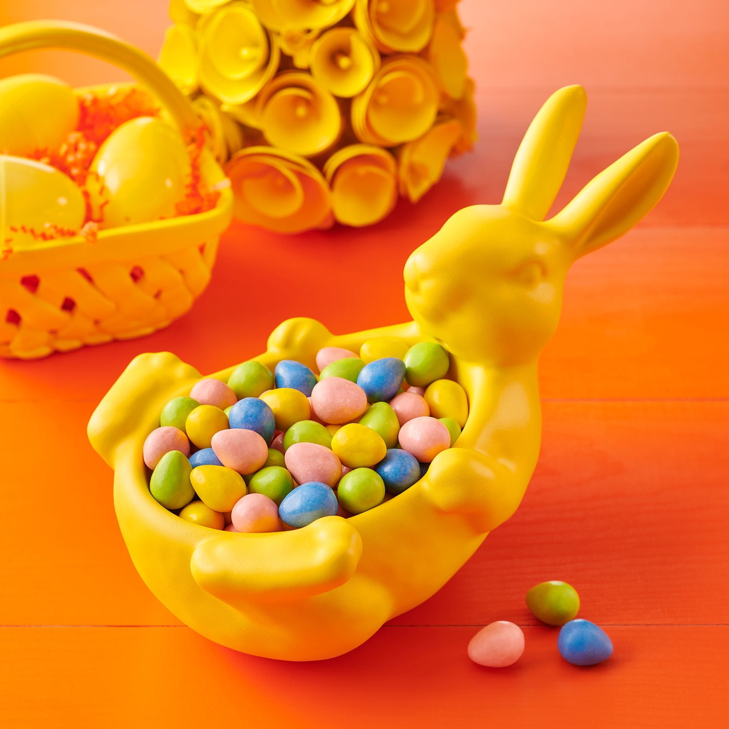 (3 pack) REESE'S PIECES Peanut Butter in a Crunchy Shell Eggs, Easter Candy Bag, 10.8 oz