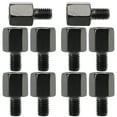 thumbnail image 2 of 10pcs Universal Fit for Motorcycle Mirror Adaptors 10mm Standard to 8mm Standard, 2 of 10