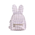 thumbnail image 2 of Yhmxh Home Decor Home Essentials Home Goods Home Accessories Rabbits Schoolbag Portable Mini Elementary Students Shoulder Bag Fresh Checkered Storage Backpacks Nylon School Bages, 2 of 7
