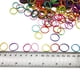 thumbnail image 5 of Mini bandas elásticas suaves multicolor para el cabello de niños, trenzas y peinados de boda (1000 unidades multicolores), 5 of 6